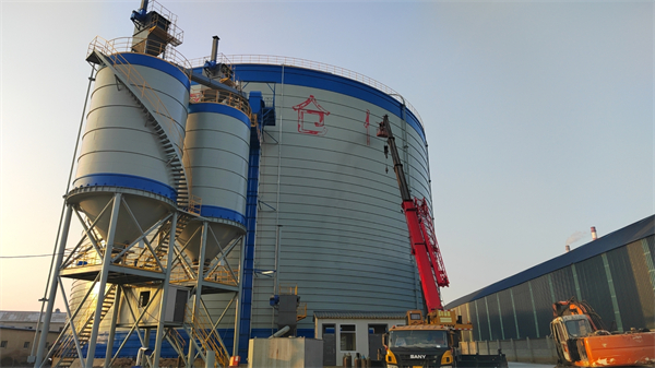粉煤灰鋼板倉的多點出料系統(tǒng)